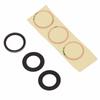 For iPhone 15 Pro Max 1 Set Rear Camera Rim Lens Cover with Adhesive Sticker (without Logo)