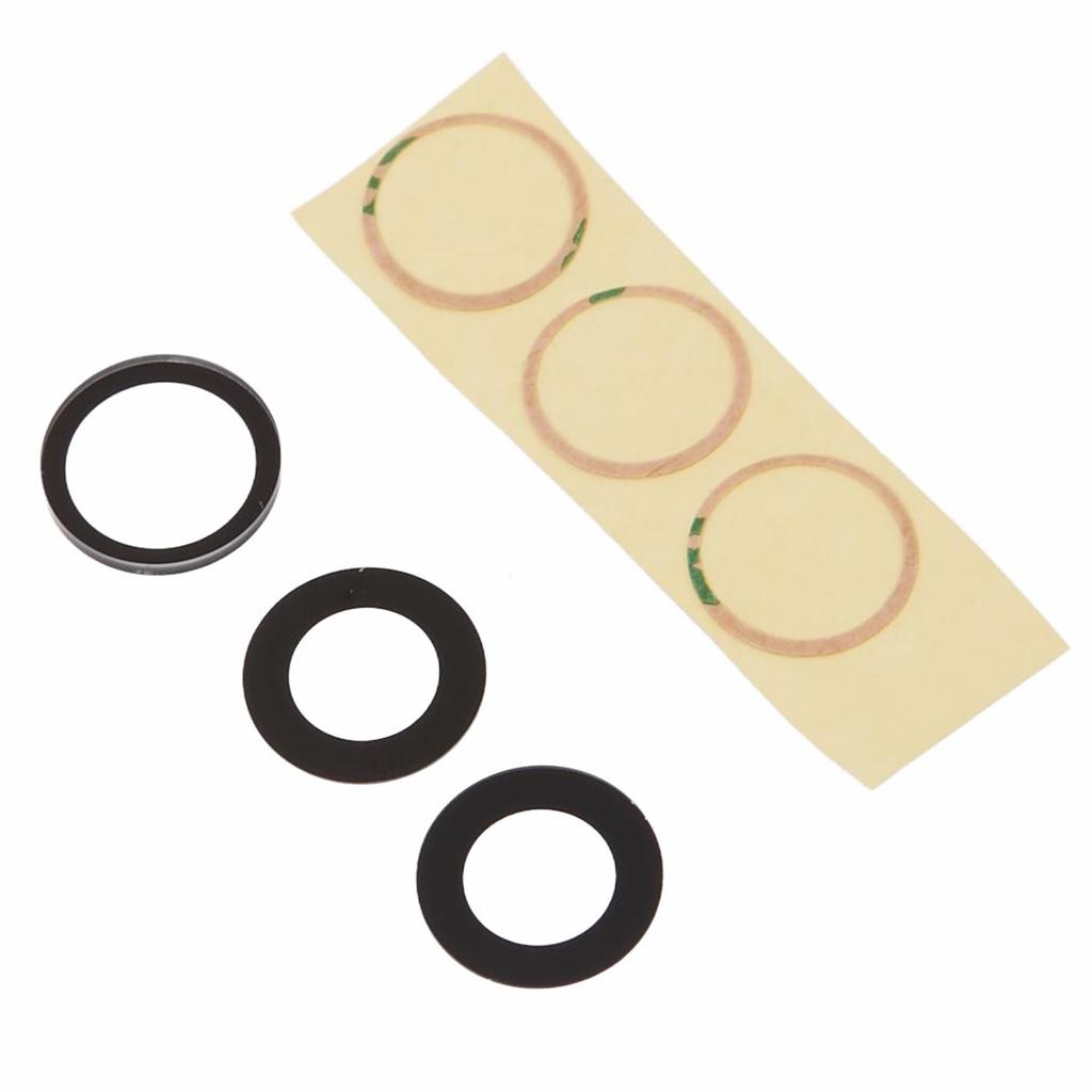For iPhone 15 Pro Max 1 Set Rear Camera Rim Lens Cover with Adhesive Sticker (without Logo)