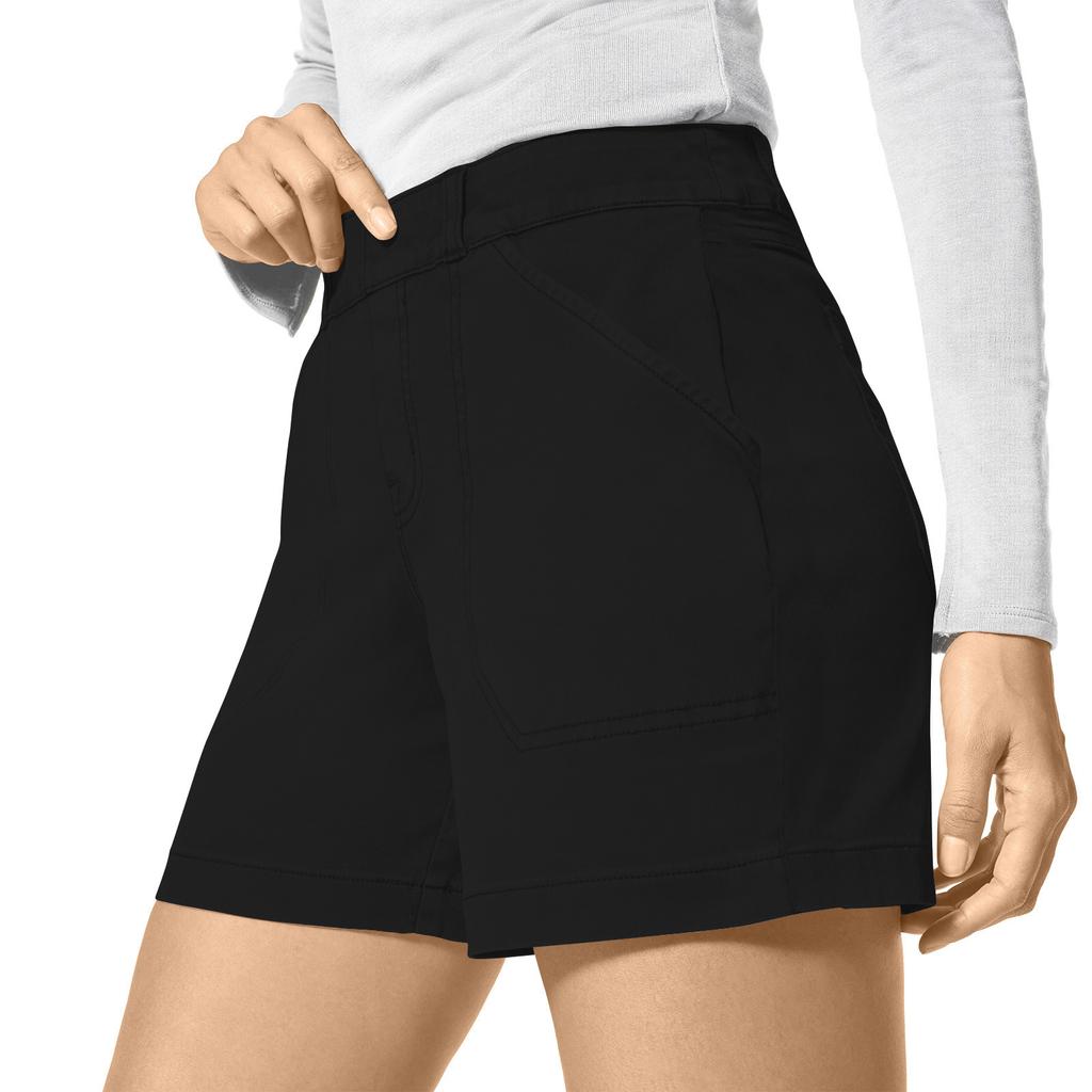 Women's Casual High-Waisted Shorts with Pockets - Comfortable Summer Wear