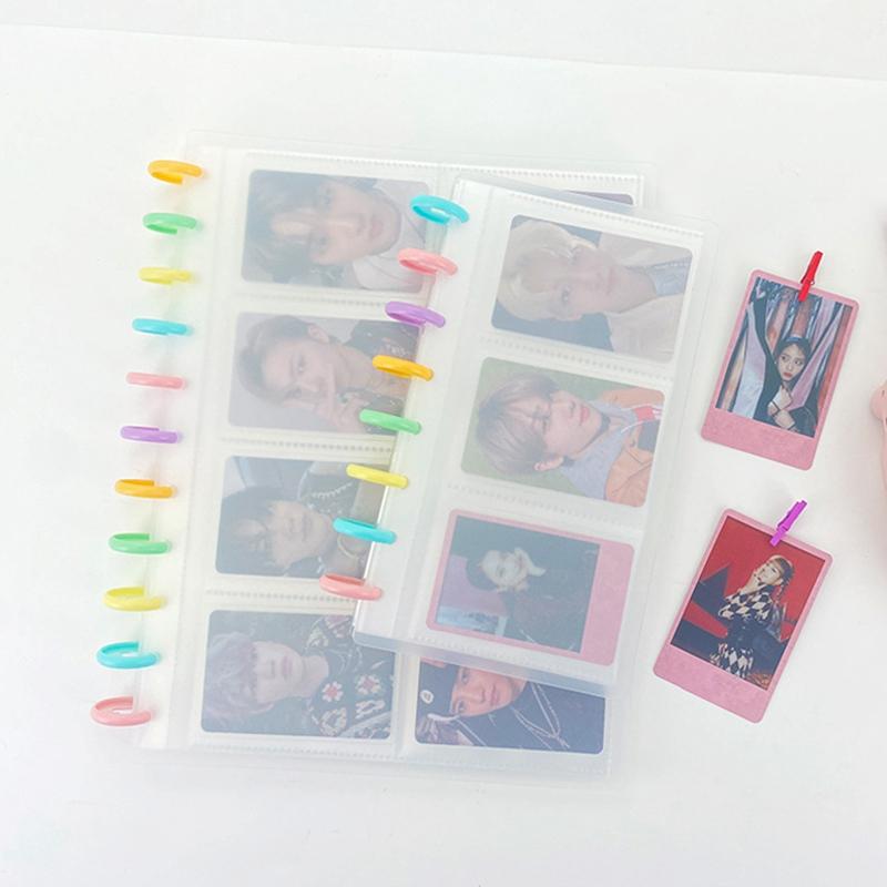4/8 Grids Photocard Binder Kpop Photocard Album Pages Photocard Binder Kpop Holder Idol Card Collect Book photocard binder