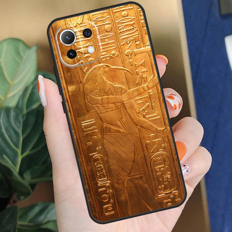 Egyptian Hieroglyphics Case For Xiaomi 15 14 Ultra 13T 14T 15T Pro 17 Pro Max POCO F8 F7 F5 F6 X5 X6 X7 Pro Coque