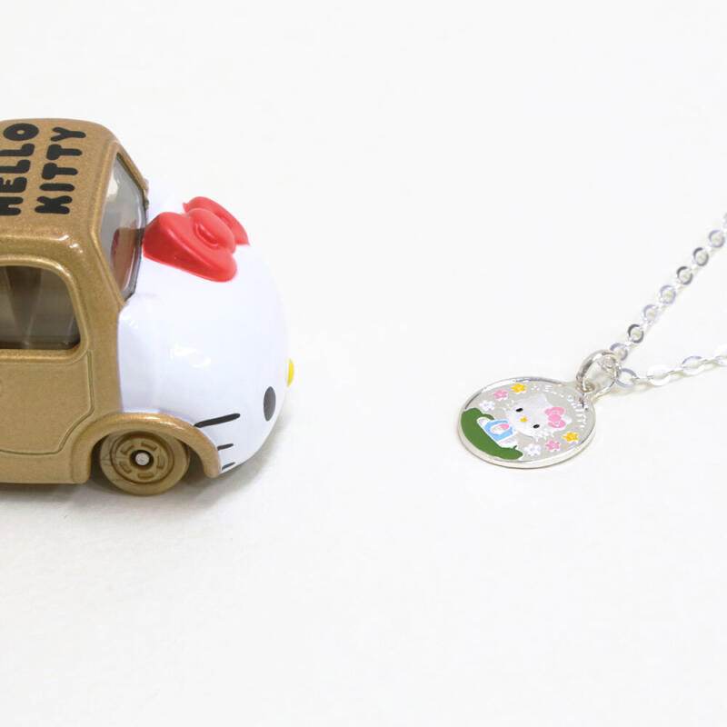 925 Silver Hello Kitty Picnic Children's Lost and Found Necklace