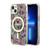 Guess Flower Magsafe - Case Iphone 14 Plus (Pink)