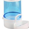 Bird Feeder Food Dispenser Viewing Clear Bowl Small Animal for Canary Finch