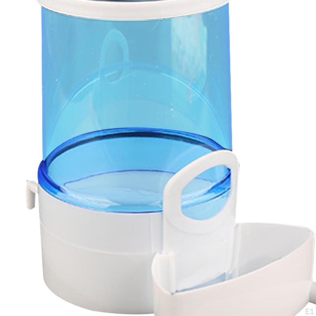 Bird Feeder Food Dispenser Viewing Clear Bowl Small Animal for Canary Finch