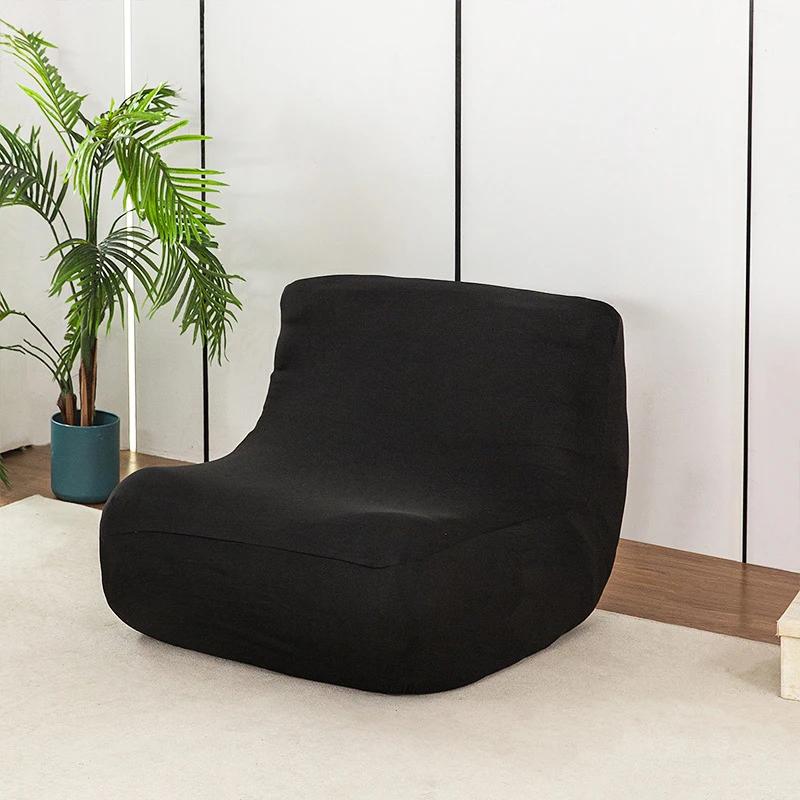 Lazy Sofa Cover Elastic Milk Silk Caterpillar Sofa Cover Relaxing Sofa Slipcovers All Inclusive Lounge Couch Protective Case