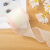 Yards Fishtail Organza Ribbon Crafts Bow Polyester Silk Satin Ribbons 4cm Shiny Silk Ribbons for Decorating Weddings