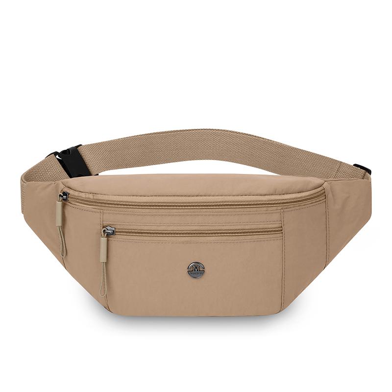 Nylon Waterproof Waist Pack Shoulder Chest Bag for Women Adjustable Strap Travel Purse Luxury Summer Girls Bag