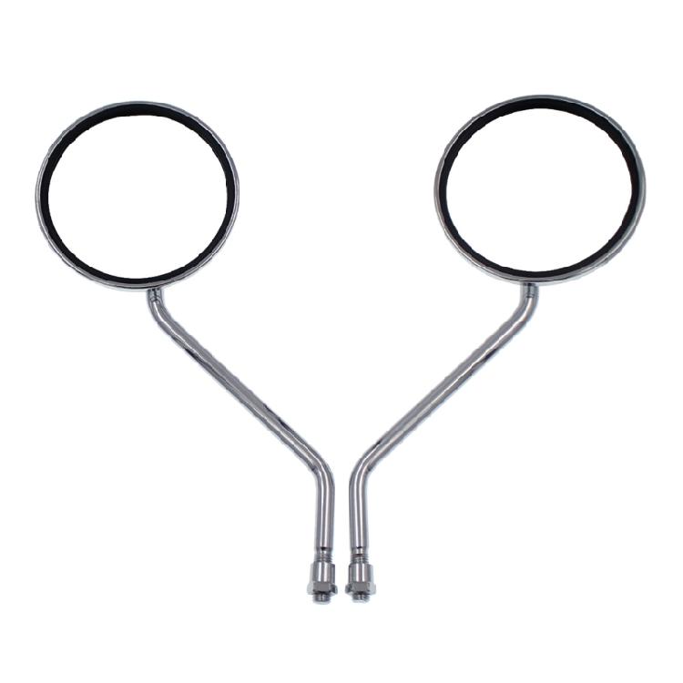 Universal Bicycle Motorcycle Rearview Mirror Adjustable Round Rear View Mirror 10MM