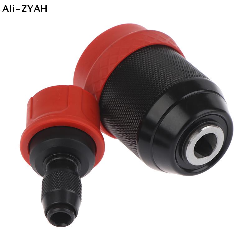 Quick-Release Drill Conversion Chuck For 6.35mm Hex Bits Compatible With Corded And Cordless Electric Drills