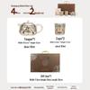 Dunhuang Cultural Creative Silver-Plated Tea Set Gift Box