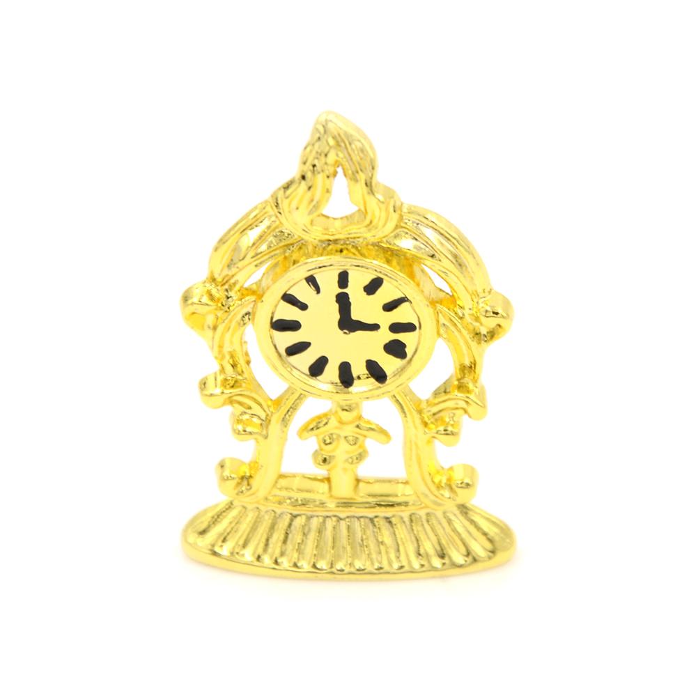 Scale 1:12 Alarm Clock Mini Home Decoration Dollhouse Miniature Toy Lovely Doll Kitchen Living Room Accessories