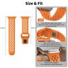 Hypoallergenic FKM Rubber Strap Premium Airflow Band for Apple Watch Ultra 3 2 49mm Sports Bands for Series 11 10 9 8 7 6 5 & SE