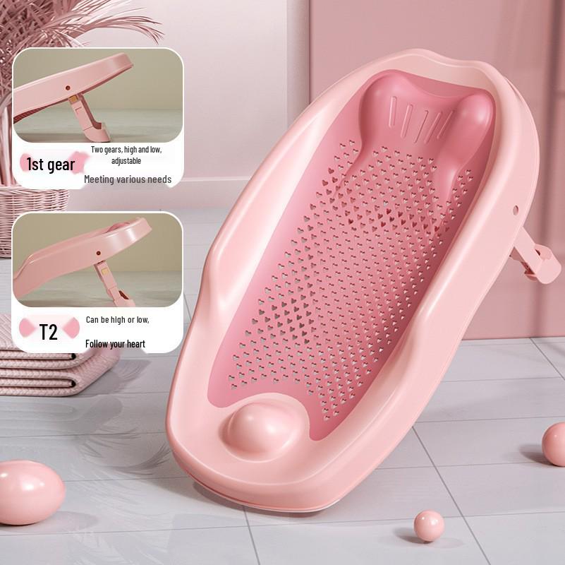 Newborn Reclining Baby Bath Net - Shower Seat with Mesh Fabric
