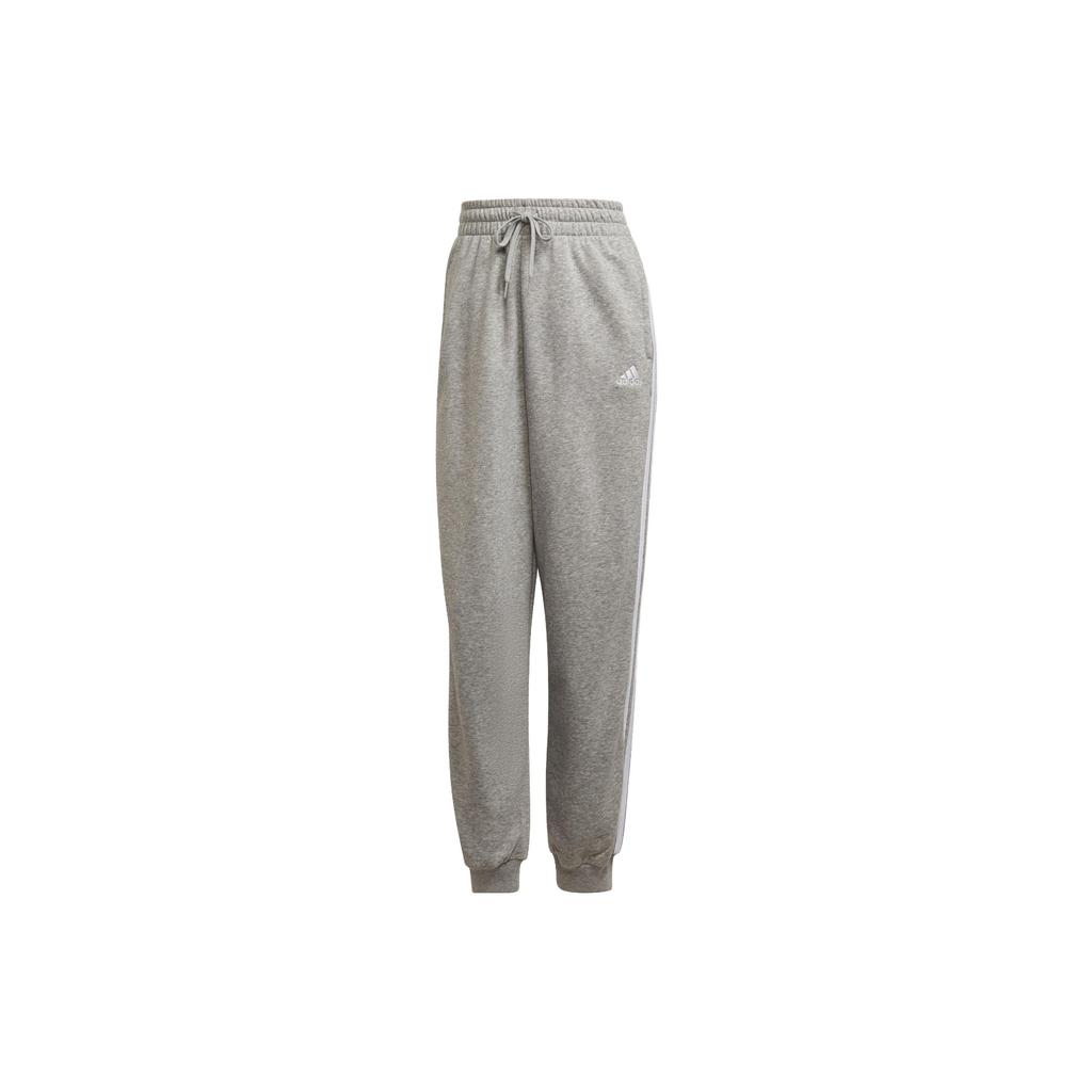 New Adidas Knitted Sports Pants Women's Light Gray HD4304