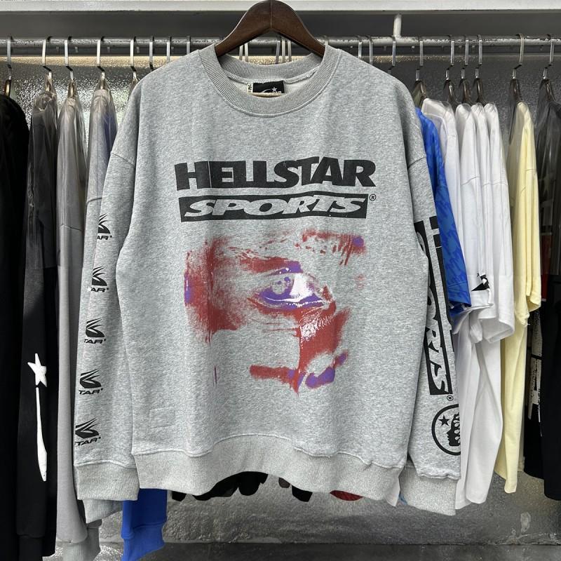 [Autumn and Winter Series] Fog High Street Washing Water Old Heavy Industry Head Printing Casual Sweater Couple Hoodie