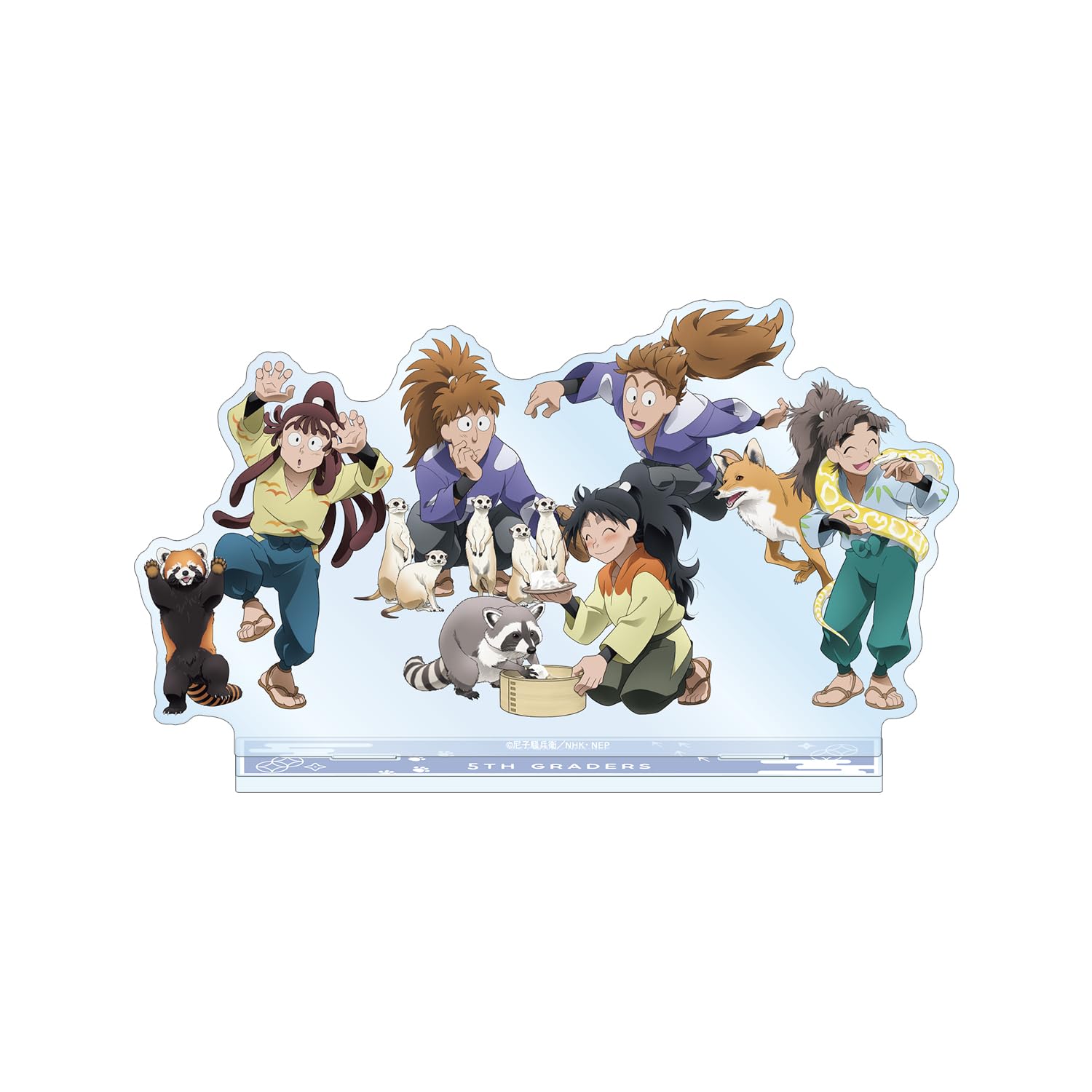 Nintama Rantaro Original Illustration: Fifth Graders Gathering: Breeding Practice Ver. Big Acrylic Stand