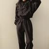 New Arrivals Open Run Crop Hoodie Tracksuit