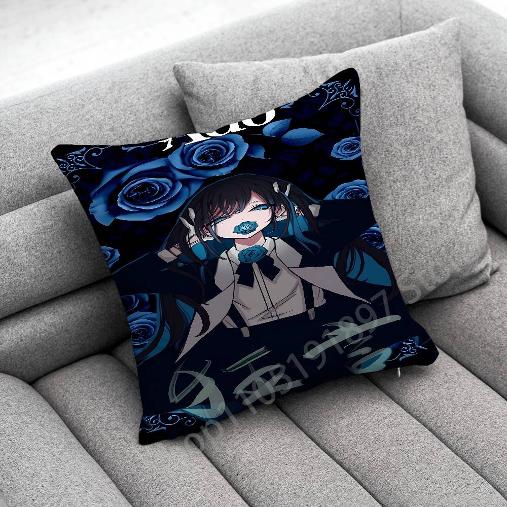 Singer A-Ado Show LP Throw Pillow Case For 55x55cm 40x40cm 45x45cm 50x50cm 30x30cm Square Office Pillowship Cover