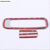 Car Head Light Lamp / Pillar A Air / Glove Box / Steering Wheel Frame Cover Trim Accessories For MG HS / HS Plug-in  - 2024