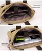 2024 Trendy Canvas Commuter Handbag - Large Capacity, Simple Shoulder & Messenger Bag