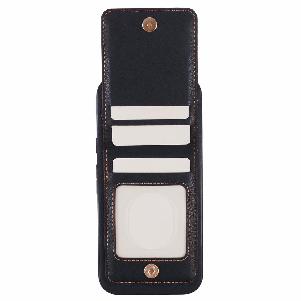 For Google Pixel 9 Pro/9 Phone Case Rhombus Adhesive Card Bag with Kickstand RFID Blocking