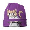 Anime Tsukihime Neco Arc Cat Gril Skullies Beanies Caps Unisex Women Unisex Trend Winter Warm Knit Hat Adult Bonnet Hats