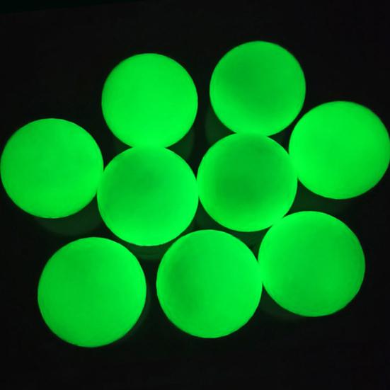 Glow-in-the-dark Golf Ball, Night Practice Fluorescent Golf Ball, Long Lasting Luminous Standard Golf Ball for Night Play, Golf Accessories