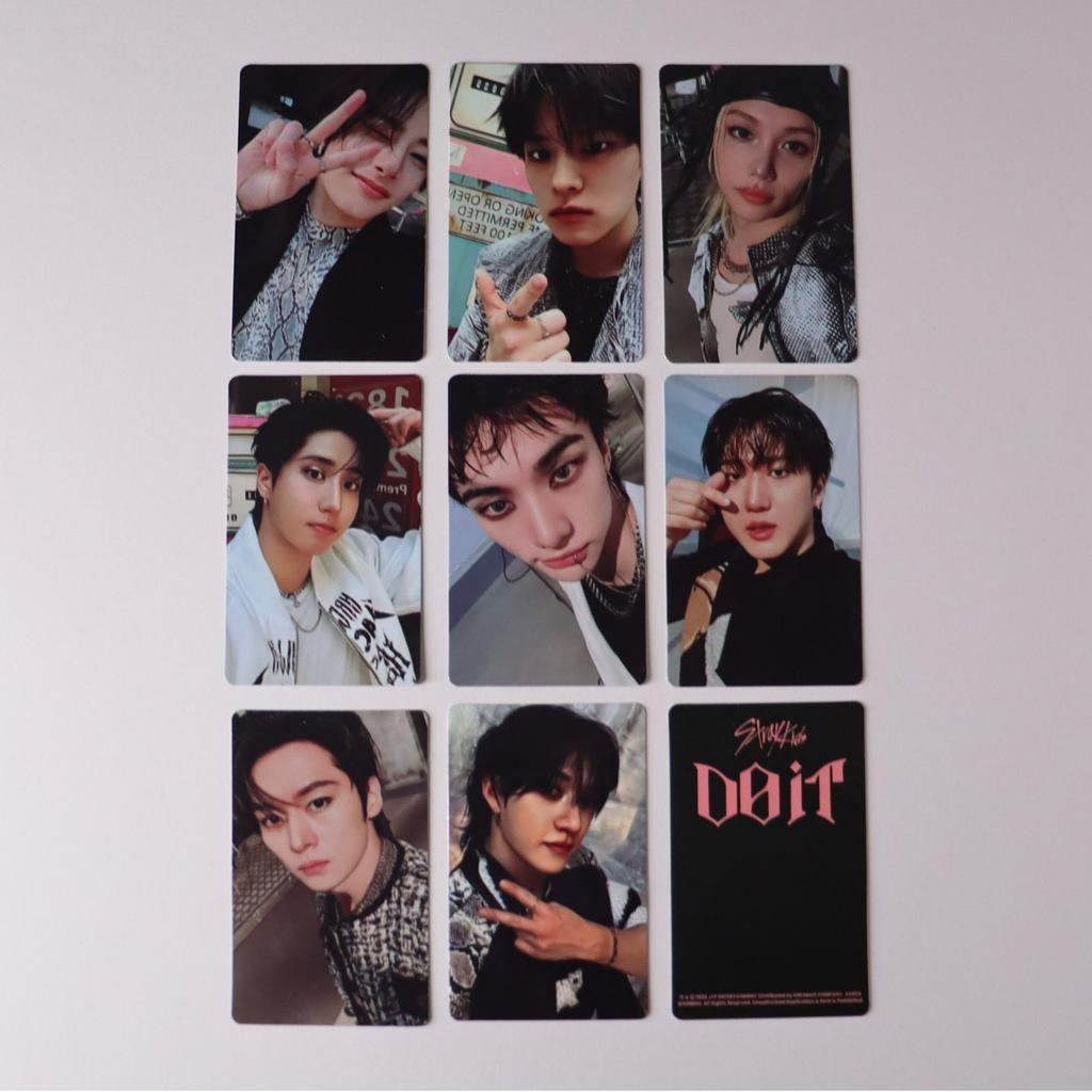 Straykids Doit Photocards Hyunjin Bang Chan Han Pop-Up Special Benefit Idol Collector-Worthy Cards For Fans Collector And Present