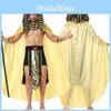 Exciting Egyptian Pharaoh Dress For Men Suitable For 18-24 Year Olds Unique Western Fantasy Theme