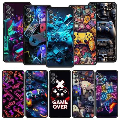 Spielcontroller Grafik Handyhülle Für Samsung Galaxy A17 A07 A55 A35 A25 A15 A05 A33 A31 A23 A21s A13 A41 A73 A53 A51 A71 Hülle