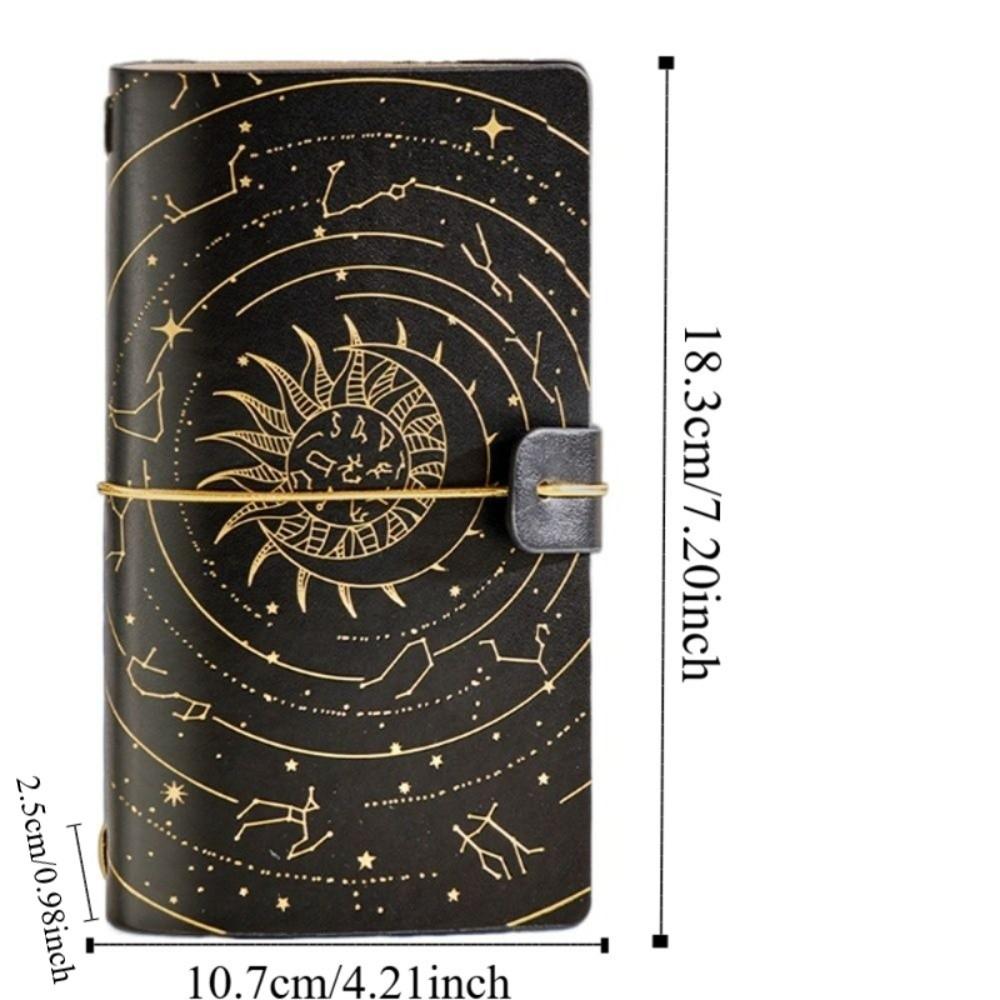 Retro Starry Sky Notebook 192 Page Diary Handbooks Journaling A6 Personal Notepad  Gift