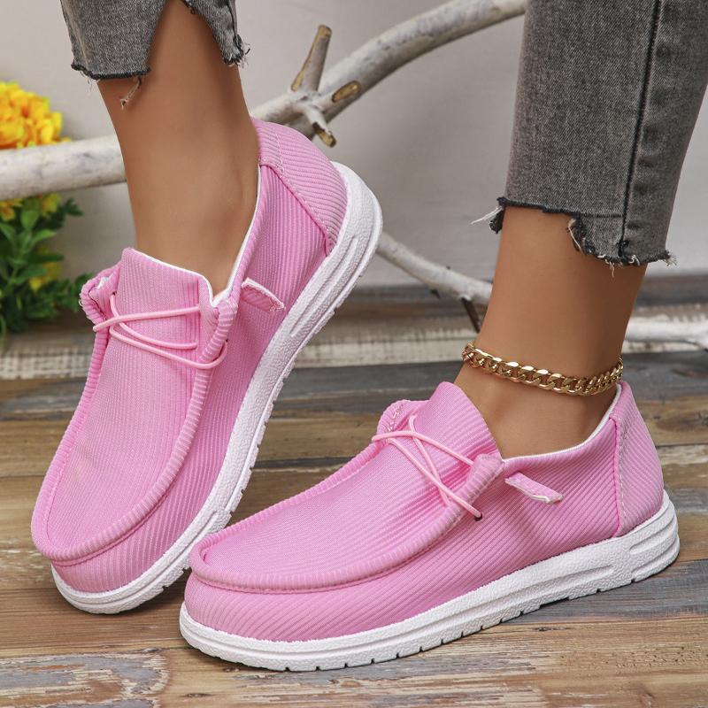 New Four Seasons Universal Canvas Shoes Fashion Women's Le Fu Shoes Outdoor Autumn Large Women's Shoes De Mujer for daily use