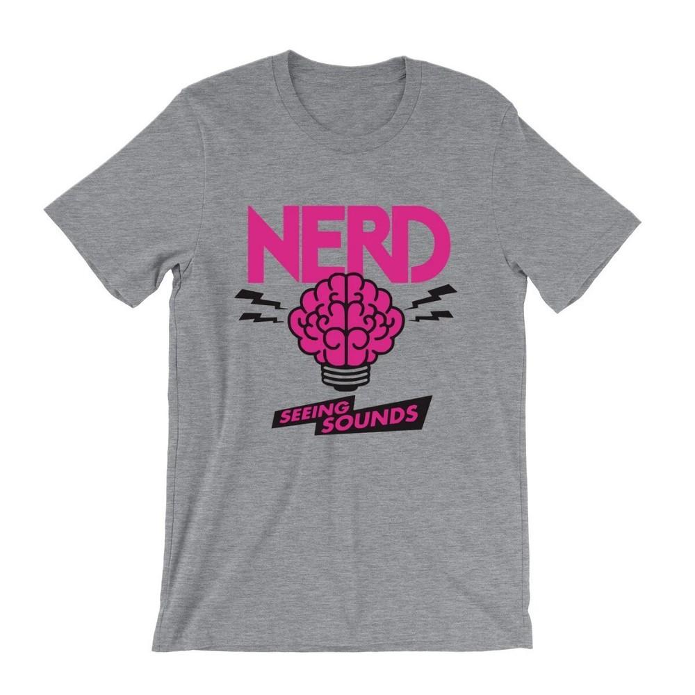 

N.E.R.D. T Shirt - Seeing Sounds Gray Color Full Size Short sleeve CS181 Unisex T-Shirt S