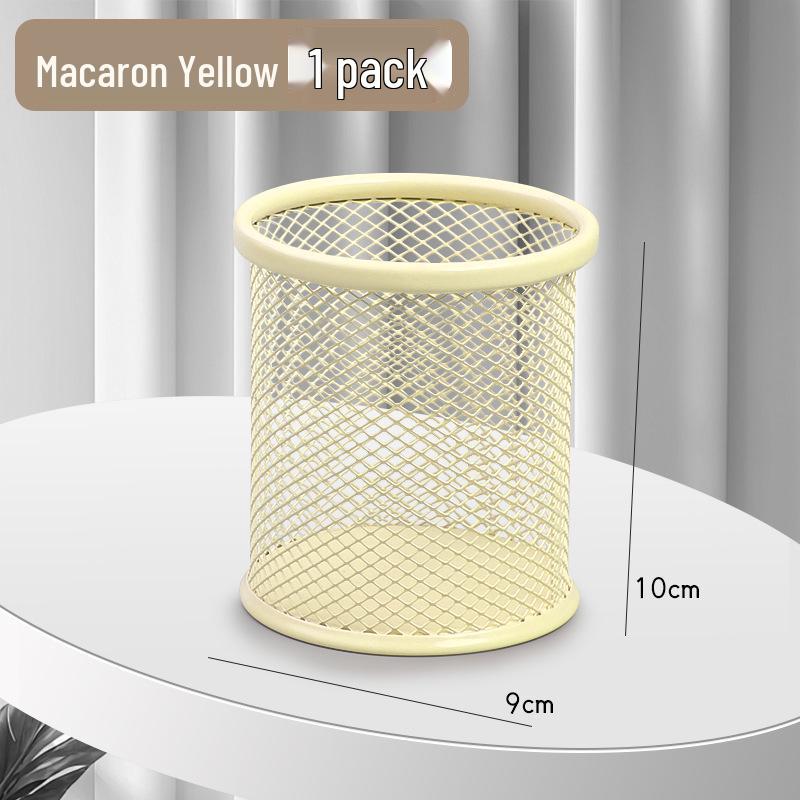 Stylish Cute Metal Mesh Pen Holder for Home Storage