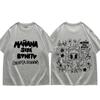 Singer Karol G 2023 New Album Print T Shirt Unisex Women High Street Fashion Oversized T Shirts 100% Cotton Short Sleeve T-shirts