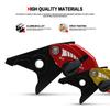 For Zontes 368G 501G 368K 368E 368D 368M Motorcycle CNC 2-Finger Short Handle Brake Lever Clutch Lever With Parking Lock