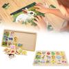 Early Education Puzzle Kids Animal Traffic Fruit Sorting Intelligence Board Game