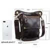 Meigardass Leg Genuine Multifunctional Waist Pouch for Thigh Hip Shoulder Outdoor Abrasion Resistant Men's Bag, Leather, Motorcycles, Bag, Bag, Bag,