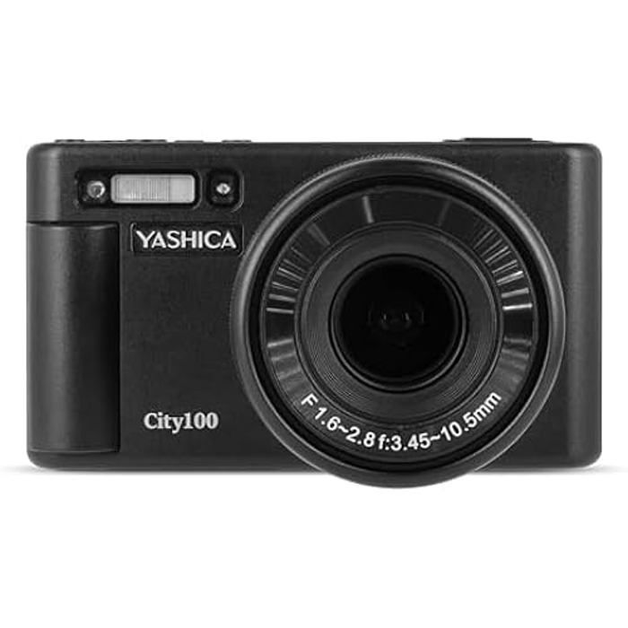 Appareil Photo Numérique - YASHICA - City 100 - 13 À 72 MP - Vidéo 4K - Compact Léger