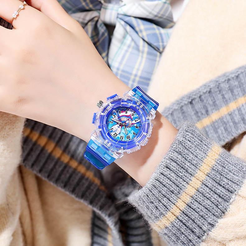Ultraman Led Luminous Watch Children's Cartoon Elementary School Student