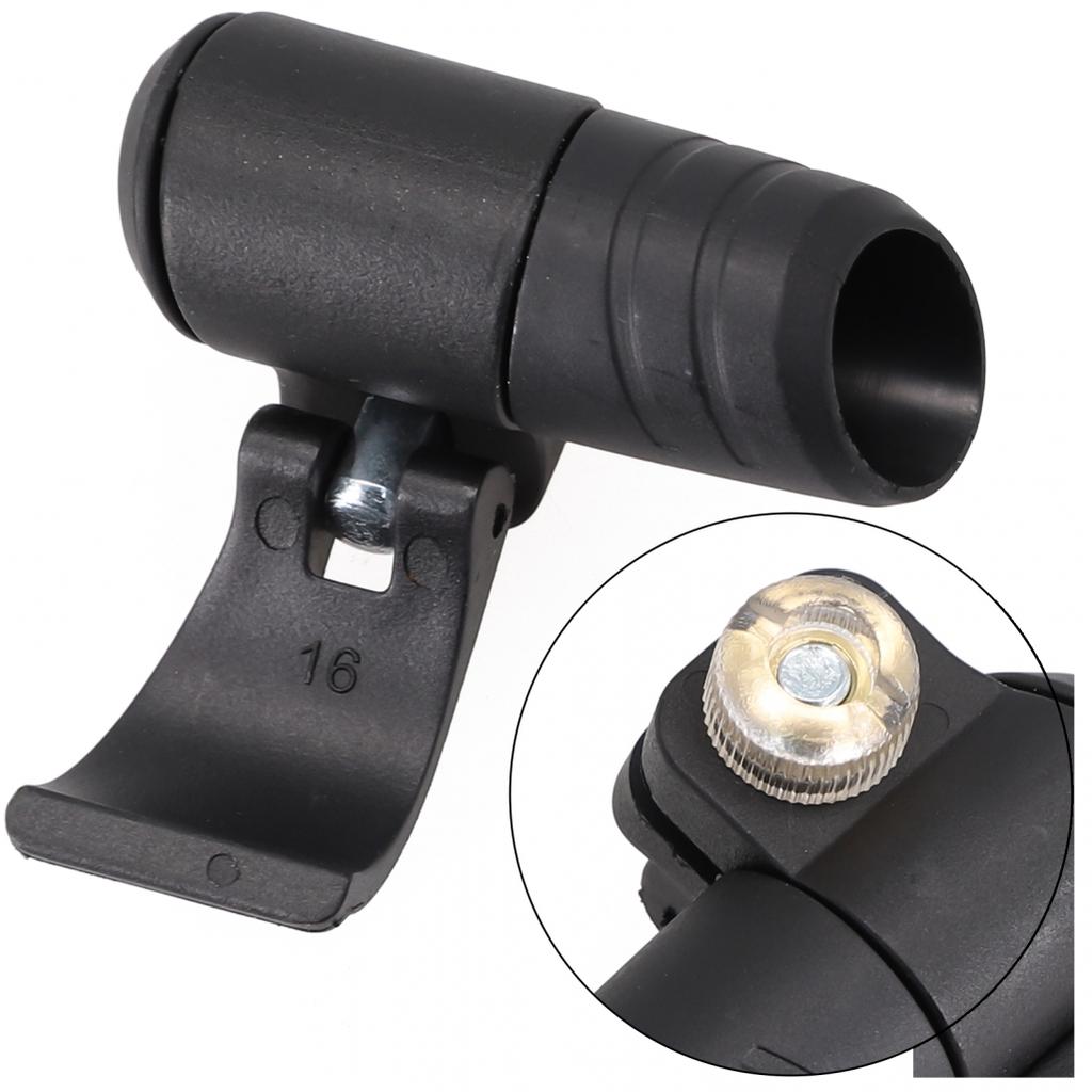 Ajustări sigure cu o blocare pentru stâlp de mers de 18 mm, ușor de instalat