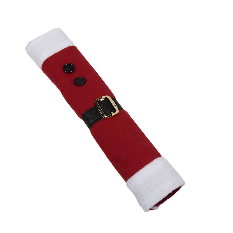 3Pcs/Set Christmas Refrigerator Handle Gloves Set Creative Door Handle Cover Set Kitchen Gloves for Thanksgiving Christmas