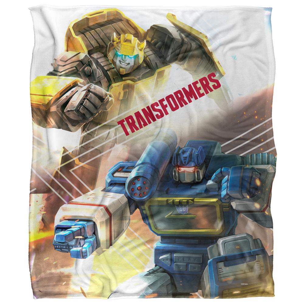 Transformers Cybertron Warriors Silky Supersoft Blanket