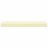 Outdoor Seat Cushion Cream 115 X 40 X 8 Cm 100percent  Polyester