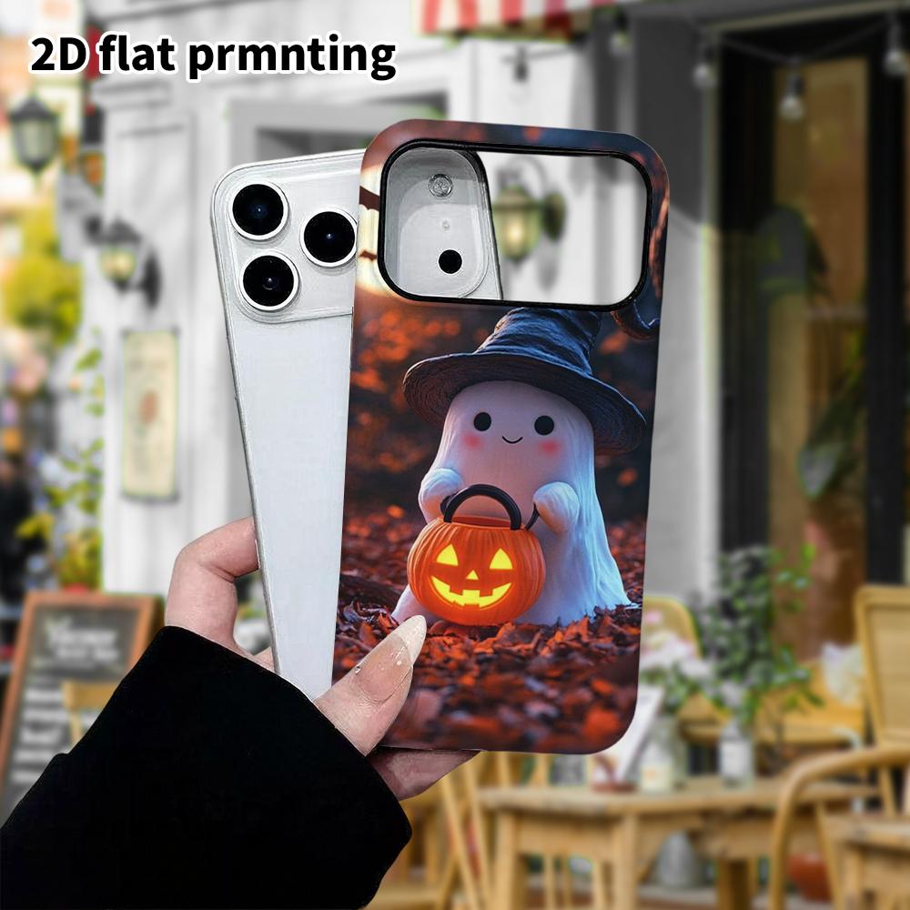 Phone Case: 2D Flat Design Suitable for iPhone 18, 17, 16, 15, 14, 13 Pro Film Protection Case, Couple Style, Moonlit Forest, Christmas and Halloween 