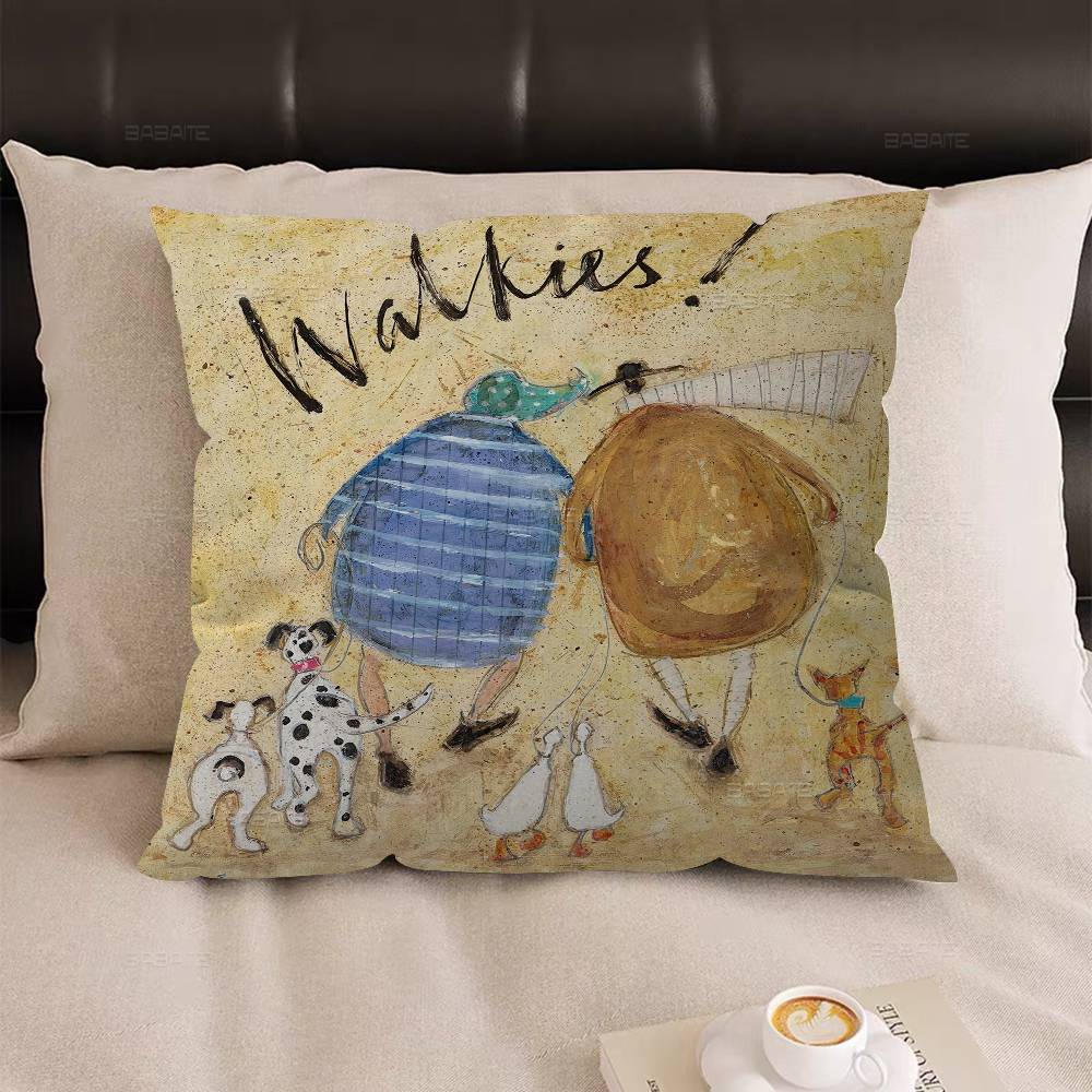 S-Sam Toft 45*45cm Cushion Cover Pillow Cover Decor Pillowcase Home Pillowcase For Couch Pillow