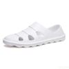 Men's Sandals Light Slip-on Jelly Shoes Slippers Men Breathable Non-Slip Beach Soft Bottom Closed Toe Shoes Water Footwear Flats