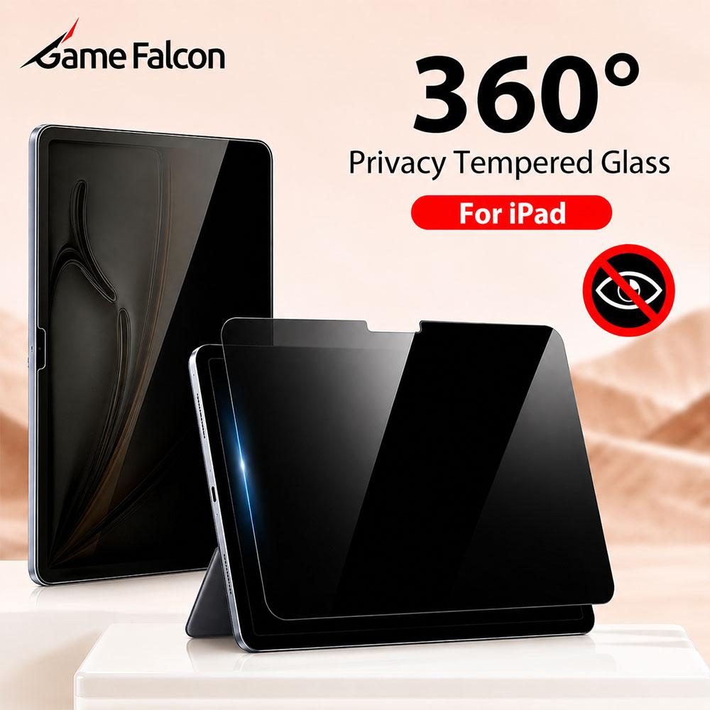 Privacy Tempered Glass For iPad A16 Screen Protector Air 11th M3 M4 4 5 Pro 13 12.9 M5 2026 10 9th 10th Generation Mini 6 7 Film 1