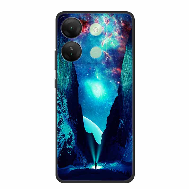 For Infinix Smart 7 HD Plus Case Black Silicone Soft Back Cover Case For Infinix Smart 7 Plus HD Phone Case Smart7 HD 7Plus Capa